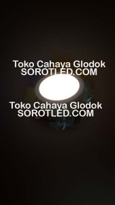 Lampu Downlight LED Outbow 3watt Model Bulat